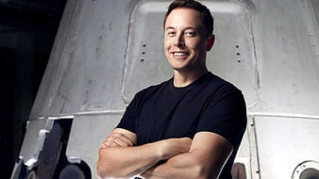 Elon Musk colored wallpaper