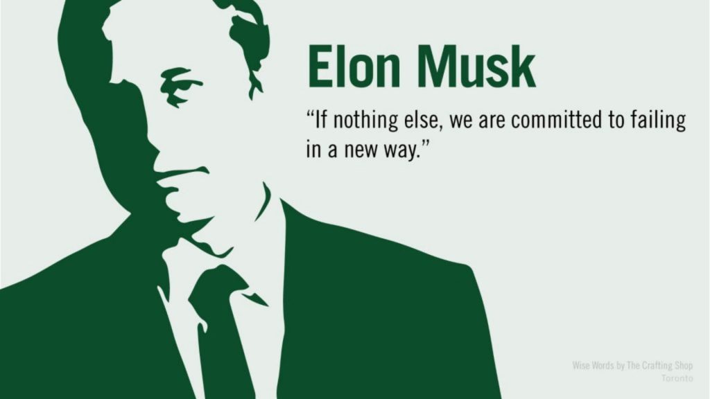 Elon Musk quotes Wallpaper