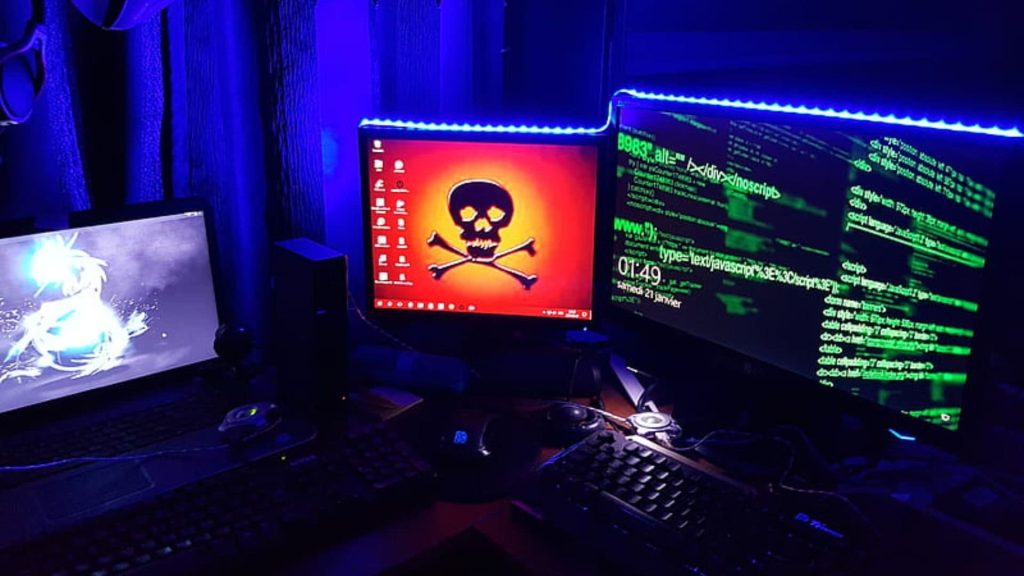 Hacker Room PC Wallpaper